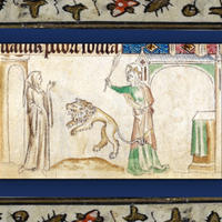 Агрессия демонов и гнев святых:   жесты и орудия противостояния