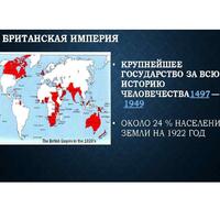 Британская колониальная империя от становления до распада