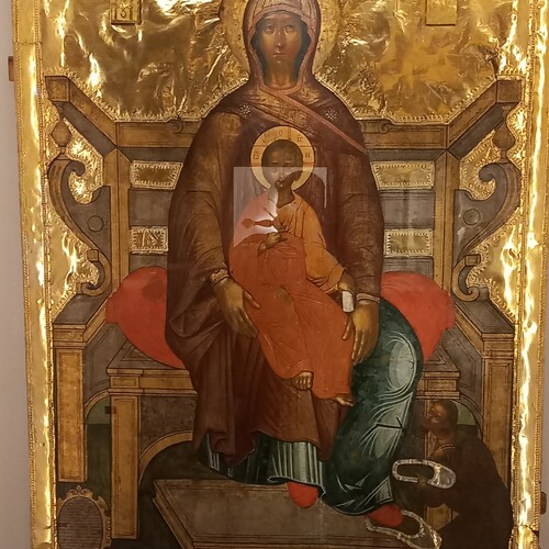 Особенности изучения иконографического сюжета «чудо с туфелькой Богородицы»