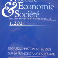 Статьи научных сотрудников ИВИ РАН опубликованы в «Histoire, économie & société» 