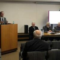 Руководитель лаборатории В.С. Мирзеханов выступил с докладом на заседании Бюро ОИФН РАН