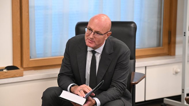 Встреча  Д.Н. Чернышенко с  А.О. Чубарьяном и М.А. Липкиным