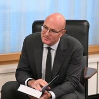 Встреча  Д.Н. Чернышенко с  А.О. Чубарьяном и М.А. Липкиным