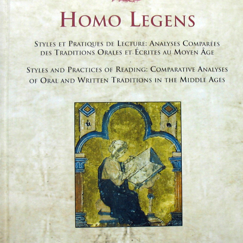 Homo legens. Styles and Practices of reading:  Comparative analysis of Oral and Written traditions  in the Middle Ages