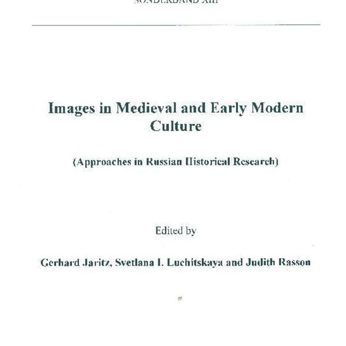 Images in Medieval and Early Modern Culture